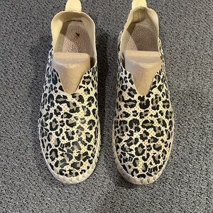 Leopard Print Women's Slip-On Loafers
